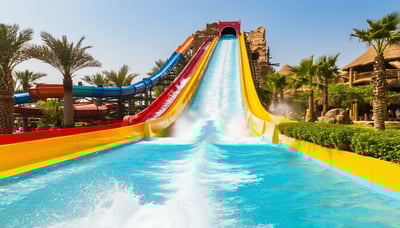 Aquaventure World Dubai waterpark attractions Aquaventure World Dubai waterpark attractions